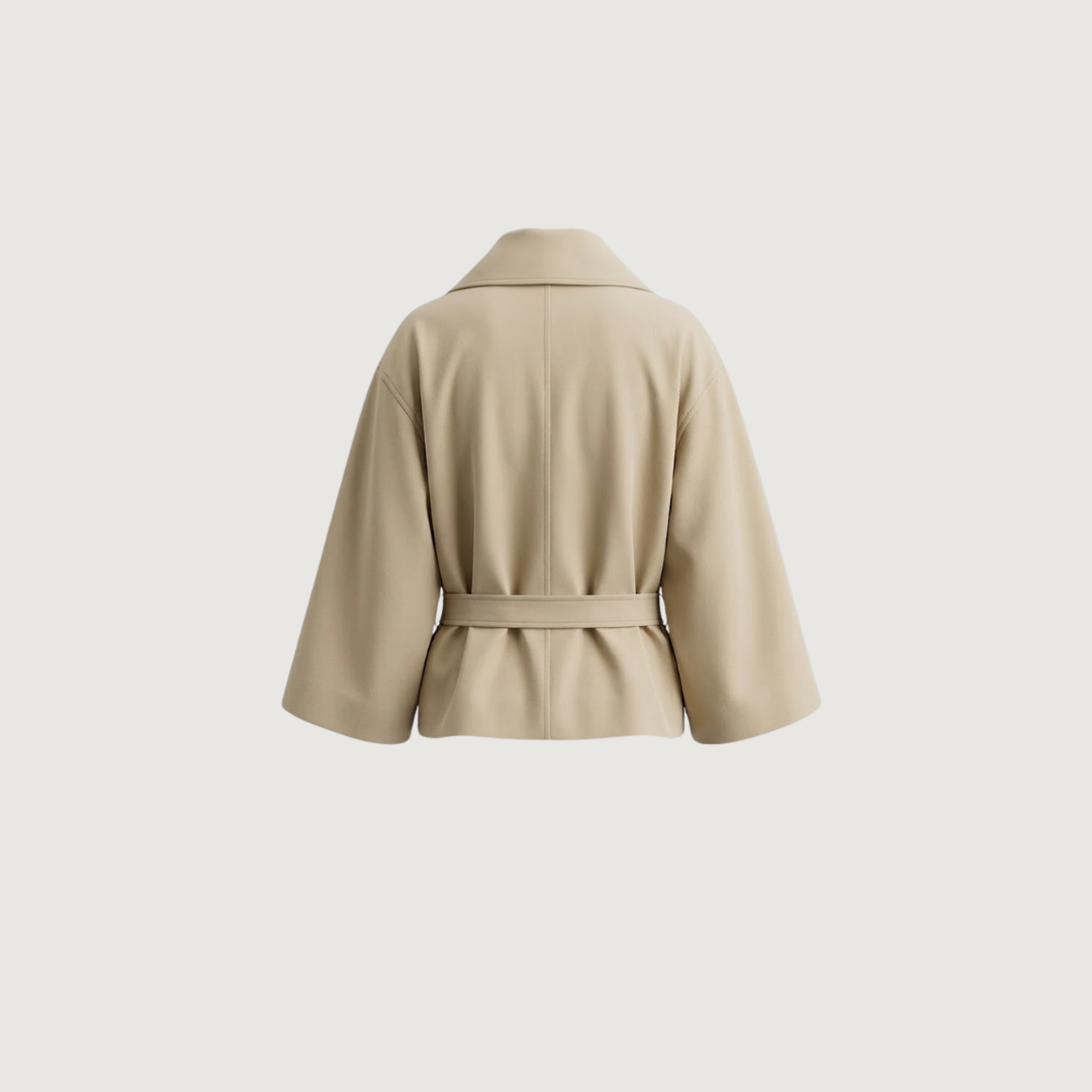 Gabardine Co-Ord Button-Up