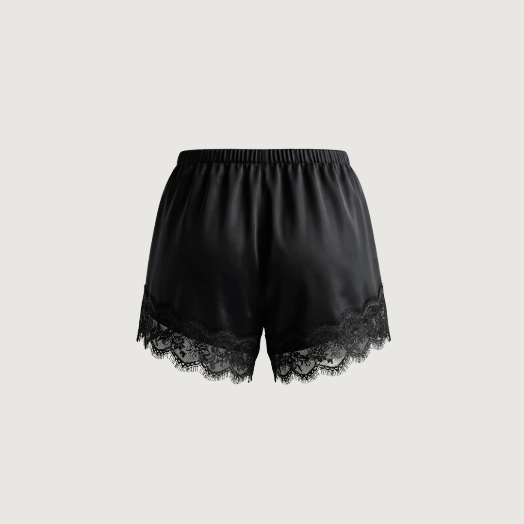 Soft Drape Lace Shorts