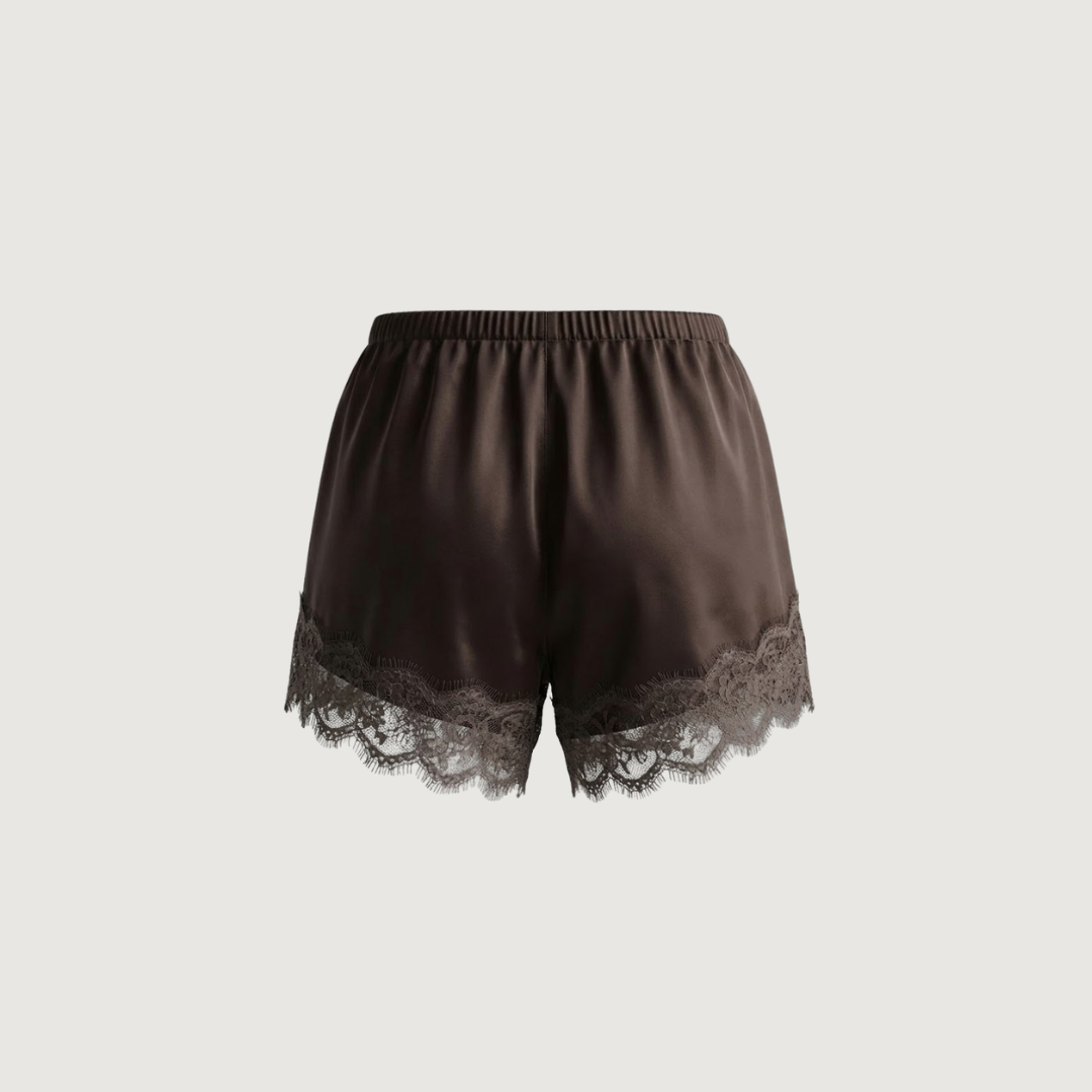 Soft Drape Lace Shorts