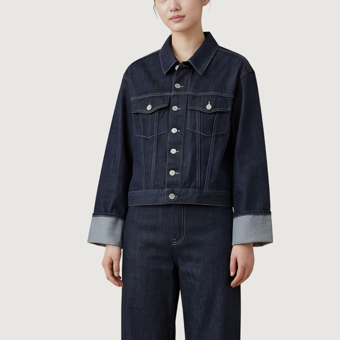 Cropped Denim Jacket
