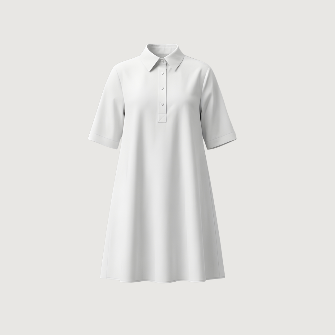 Soft A-Shape Dress