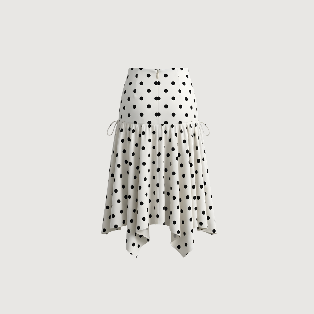 Polka Flow Skirt