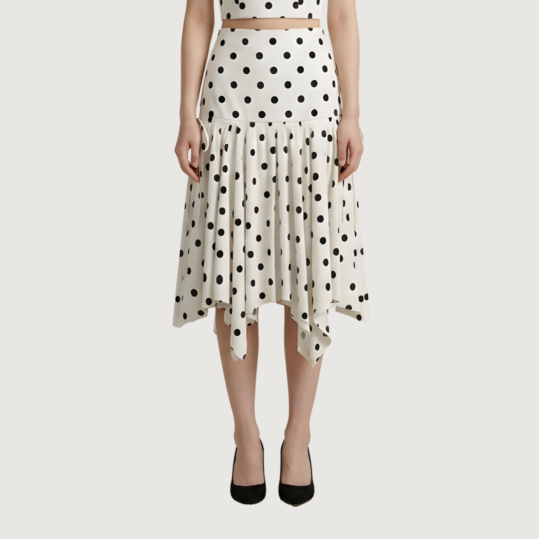 Polka Flow Skirt