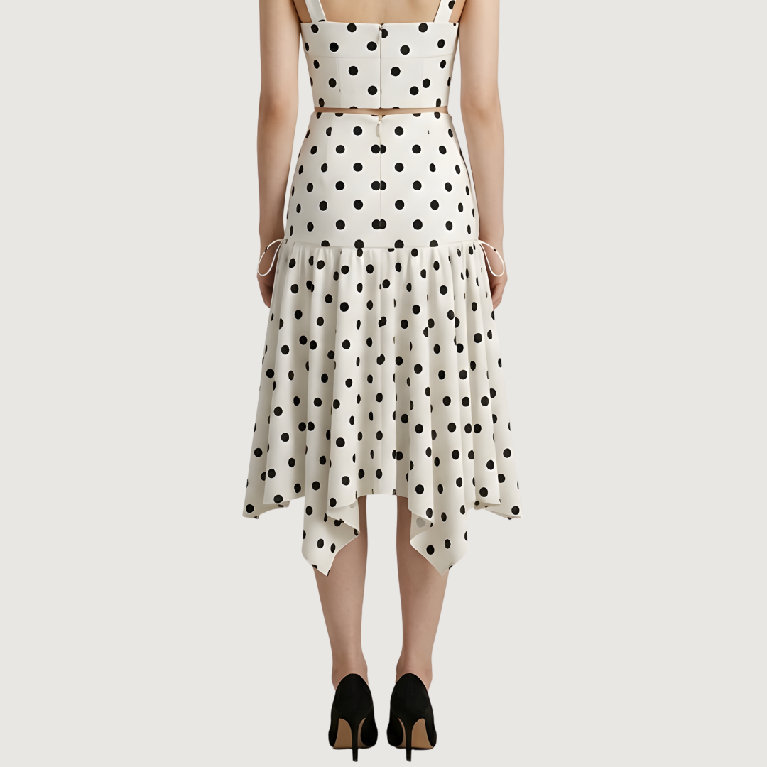 Polka Flow Skirt