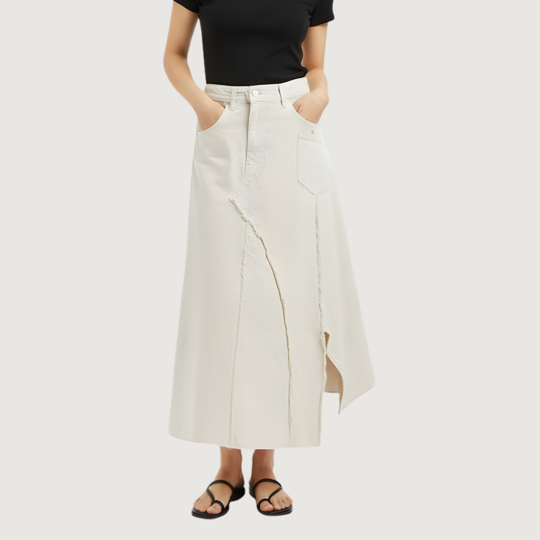 Falda Low Waist Mezclilla image 0
