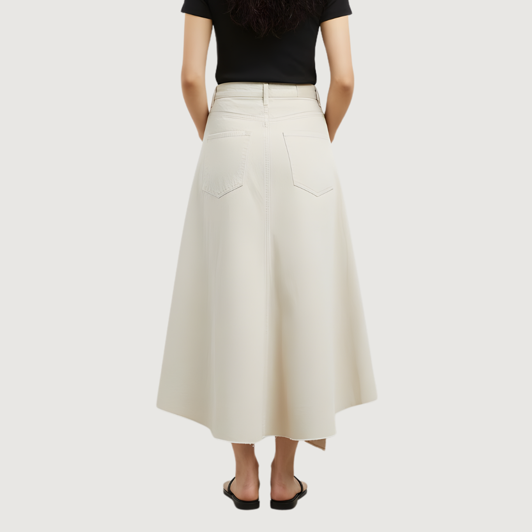 Falda Low Waist Mezclilla image 2