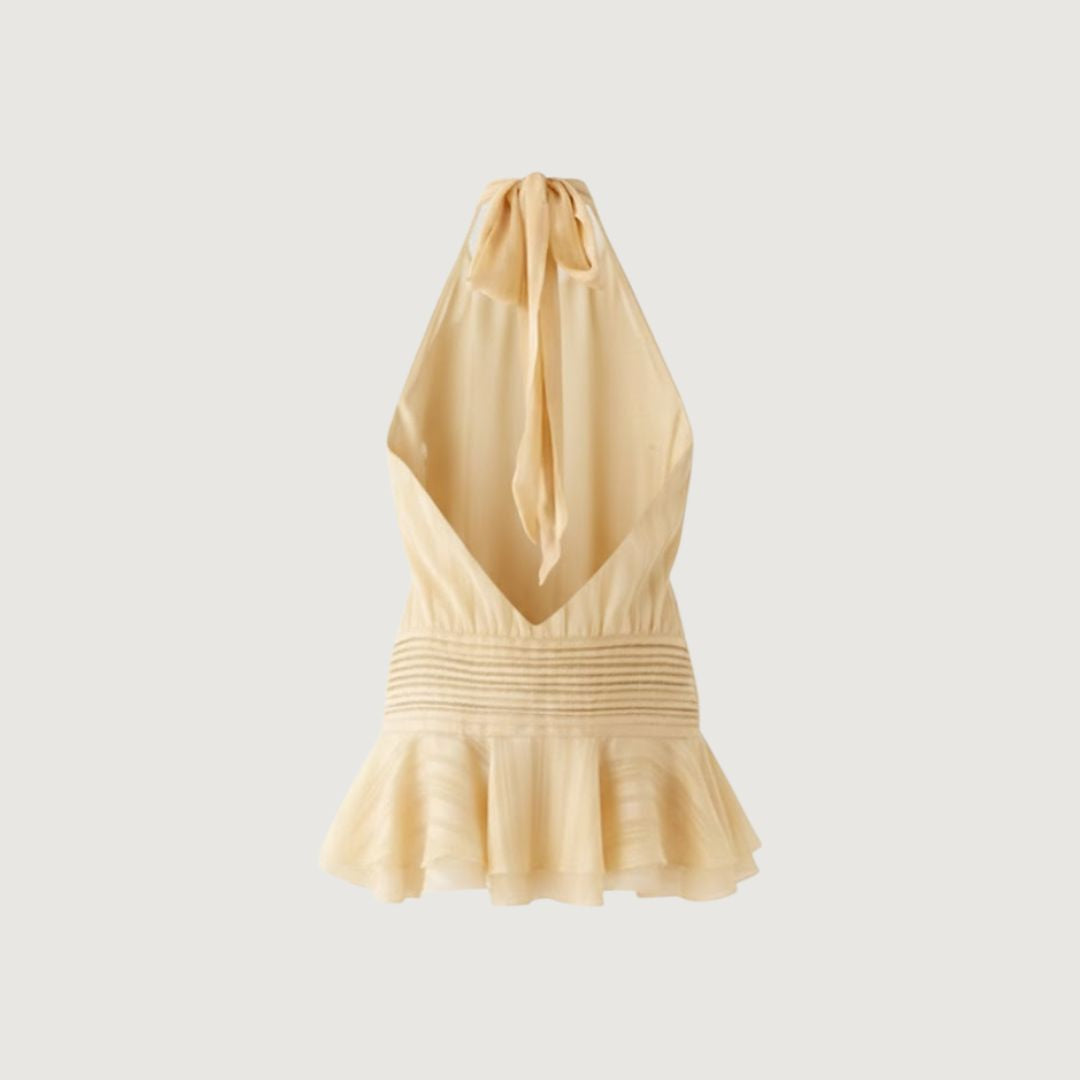 Mini Vestido Backless Soleil