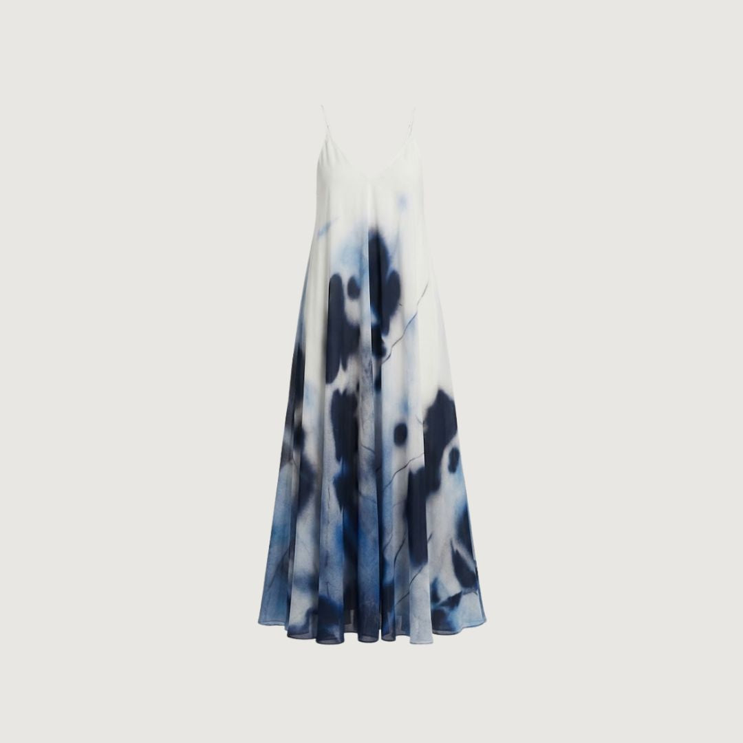 Vestido Tie-Dye Azul