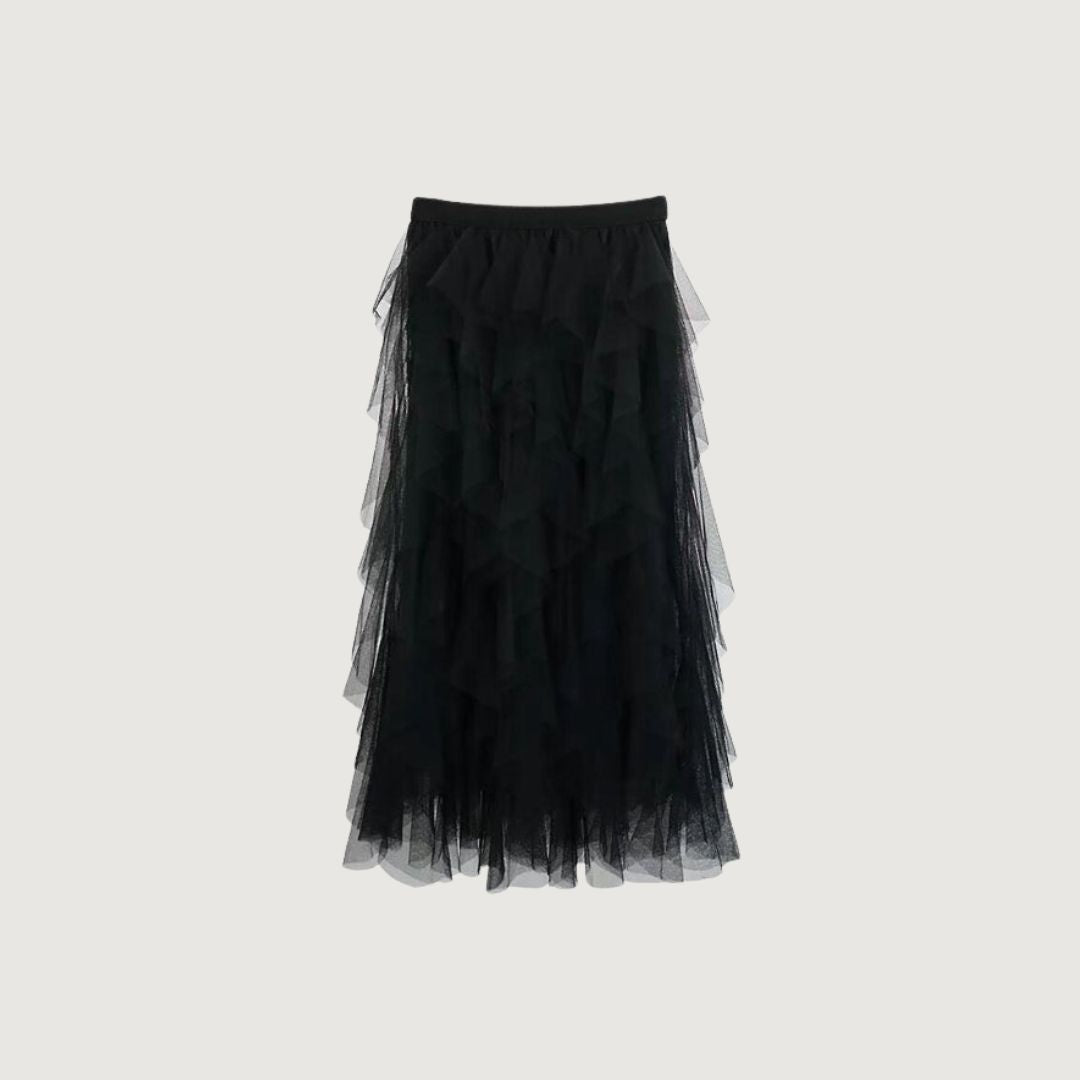 Falda Maxi Ruffle