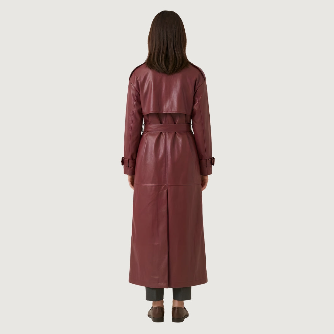 Crimson Lux Trench
