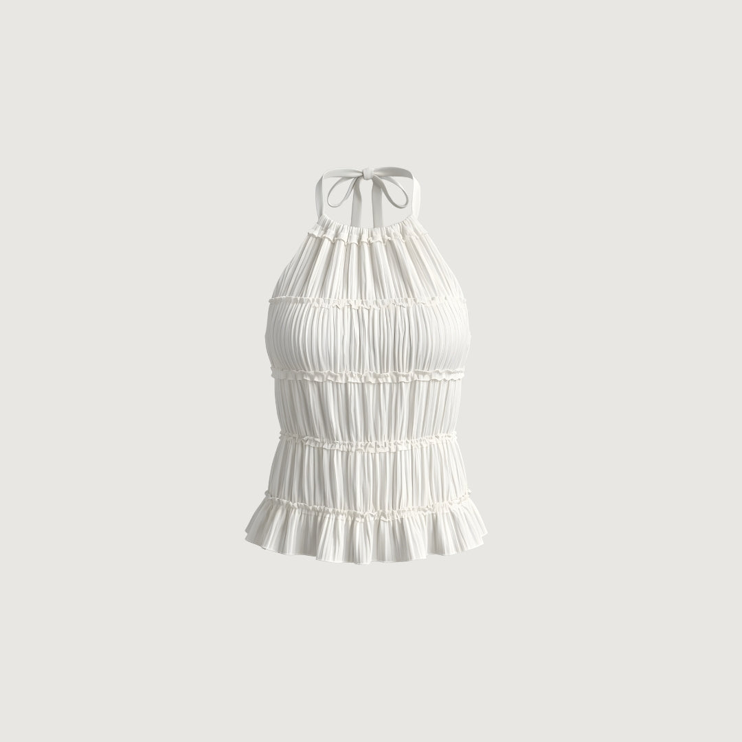Ivory Breeze Halter Top