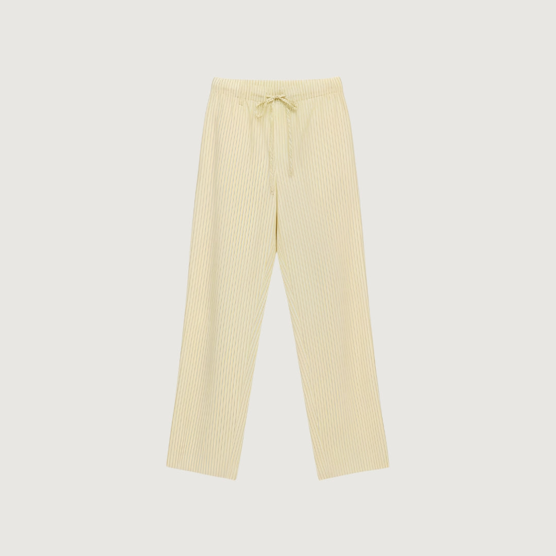 Pantalon Conjunto Pijama Stripes Amarillo