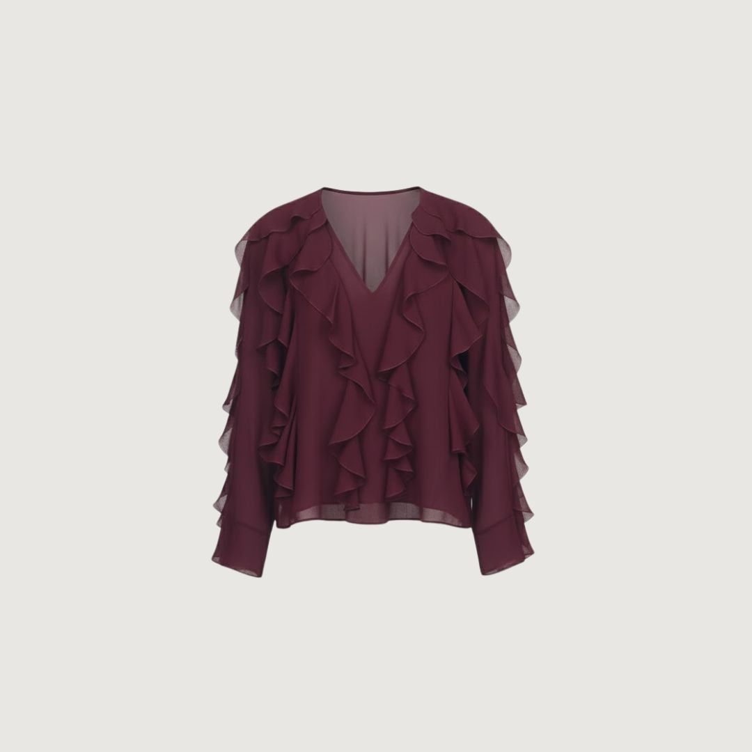 Blusa Burgundy Olanes