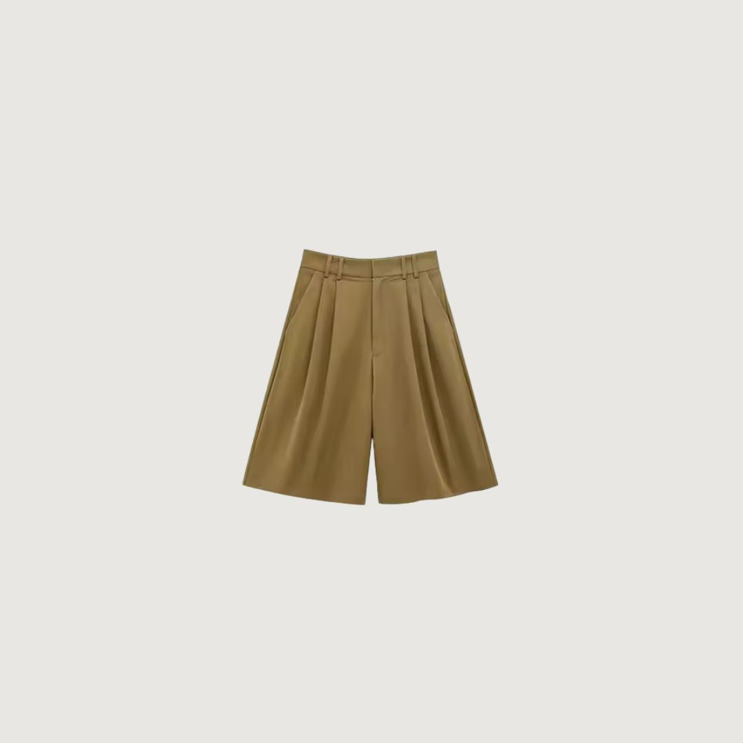 Shorts Largos Conjunto Khaki