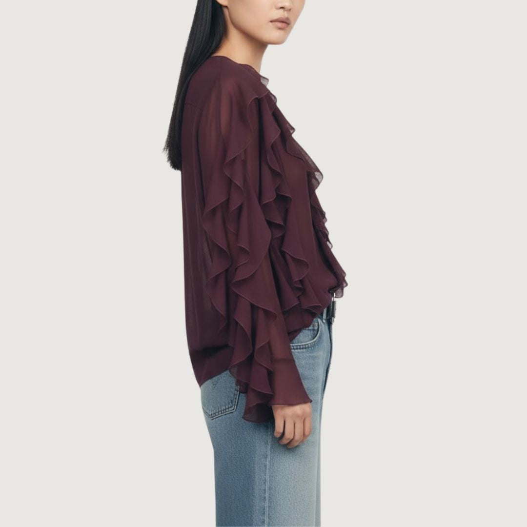 Blusa Burgundy Olanes