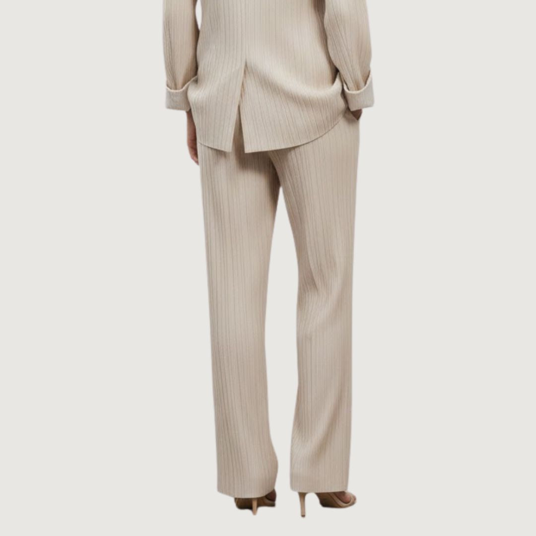 Pantalon Conjunto Beige