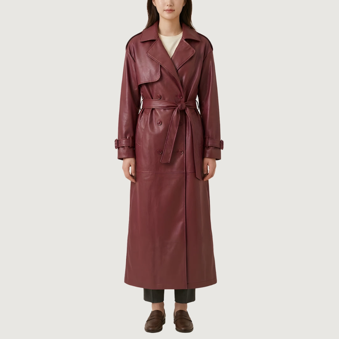 Crimson Lux Trench