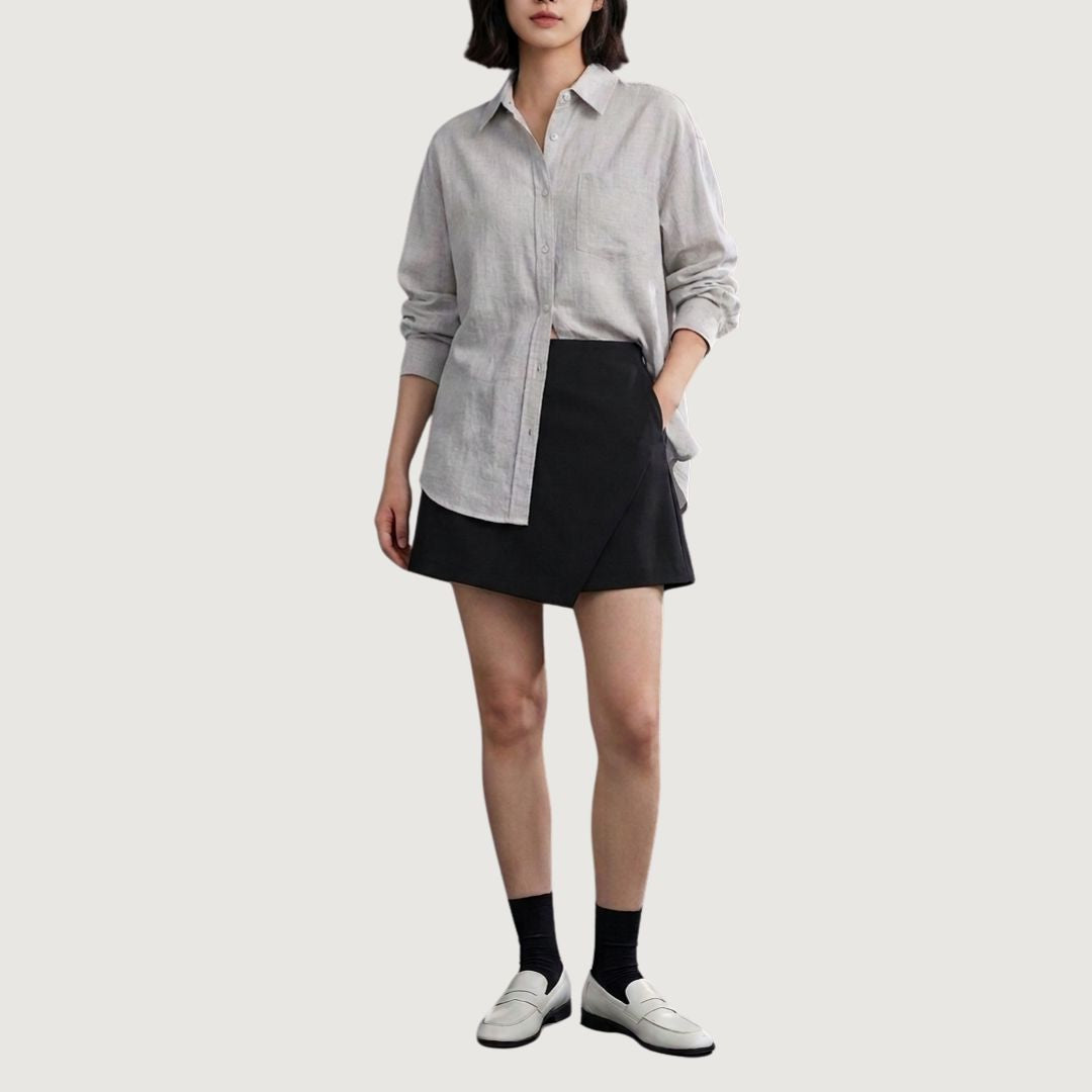 Short Falda Asimetrico