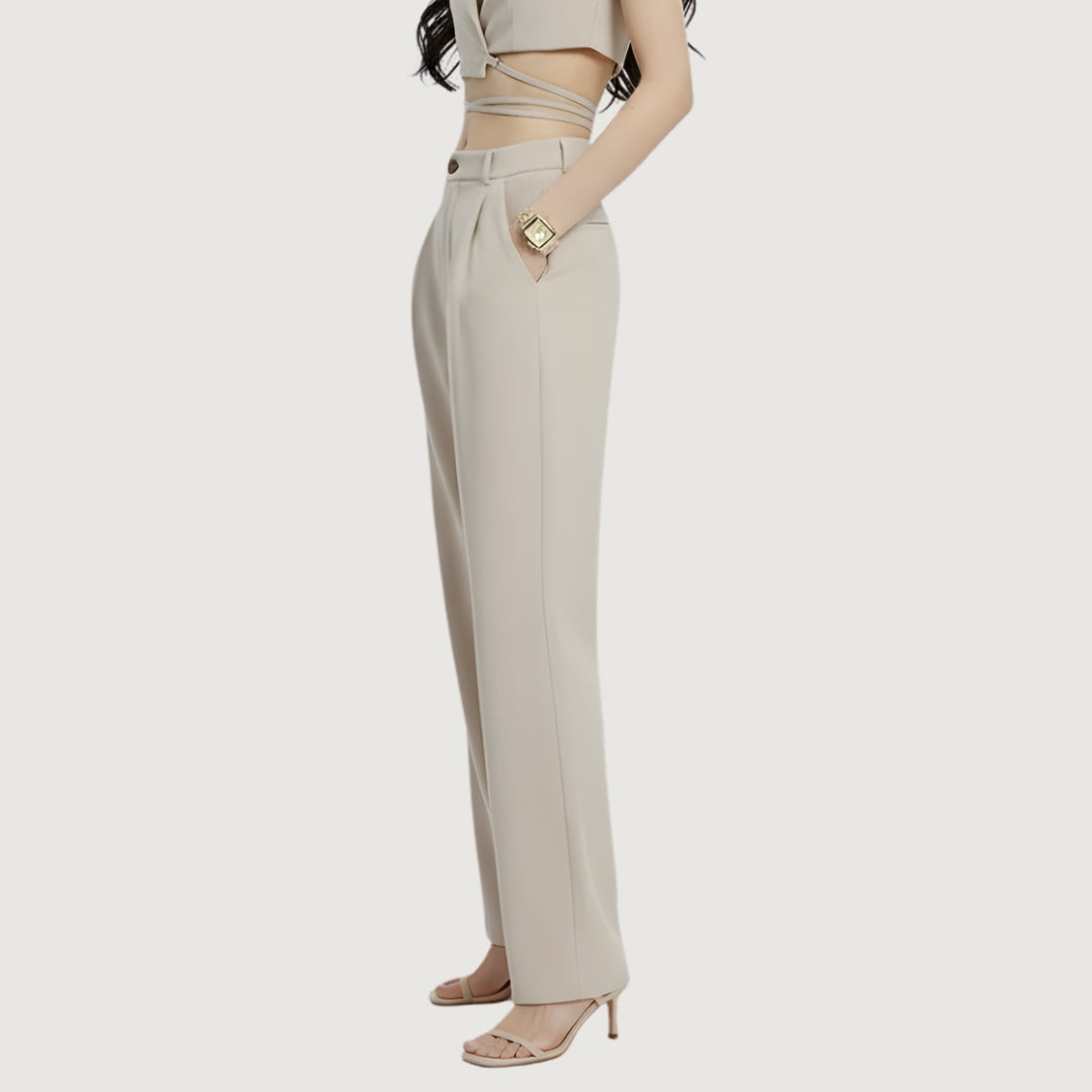 Pantalon Conjunto Formal Tiras
