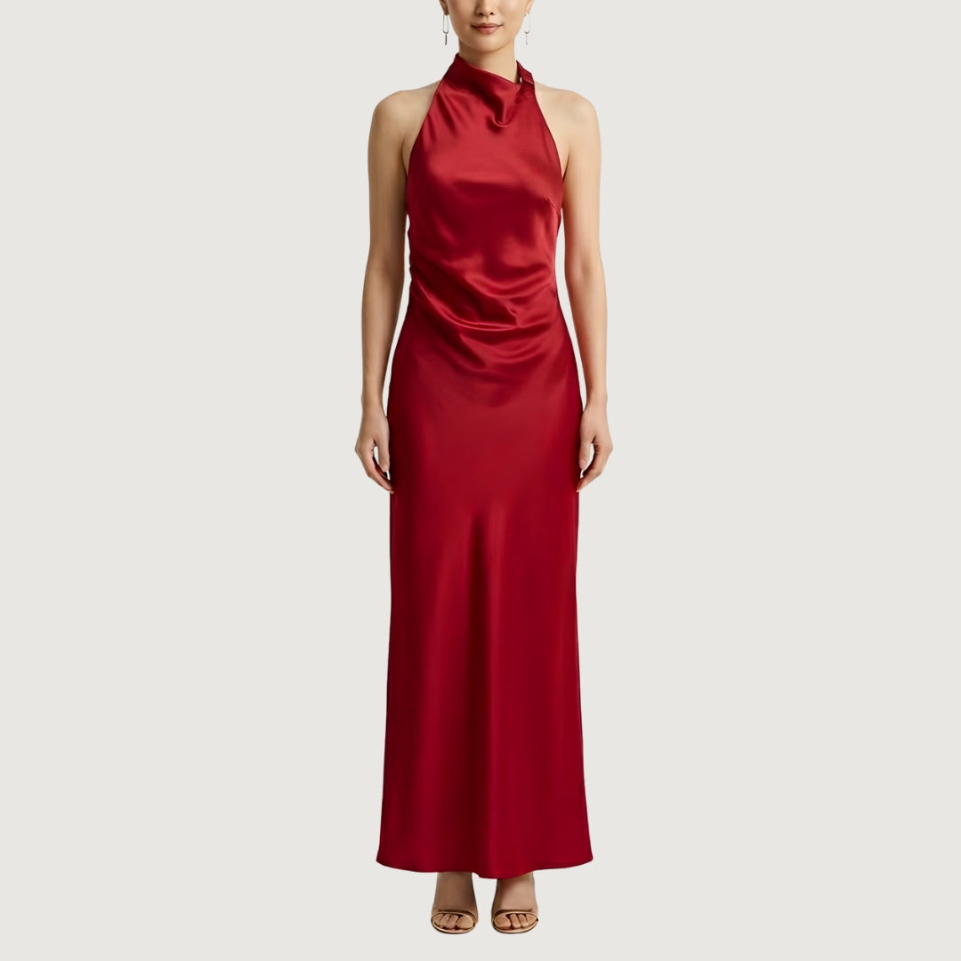 Red Allure Maxi Dress