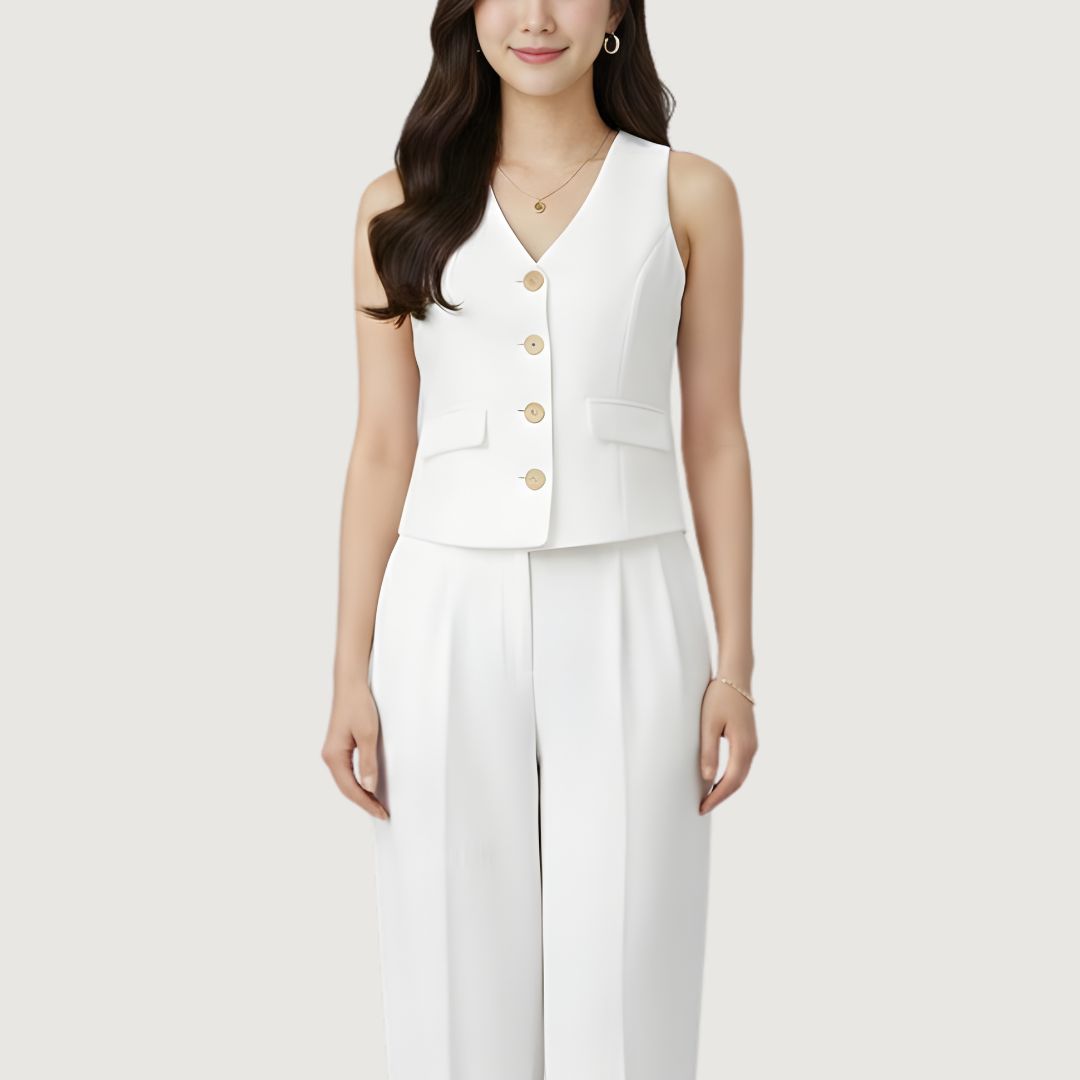 Chaleco Conjunto Formal Halter