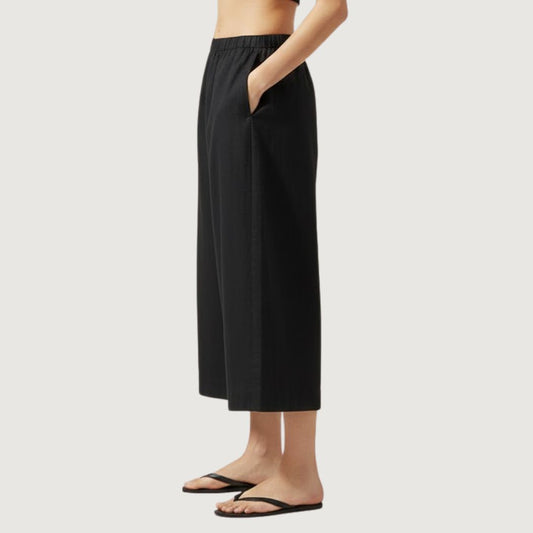 Culotte Negro Plisado