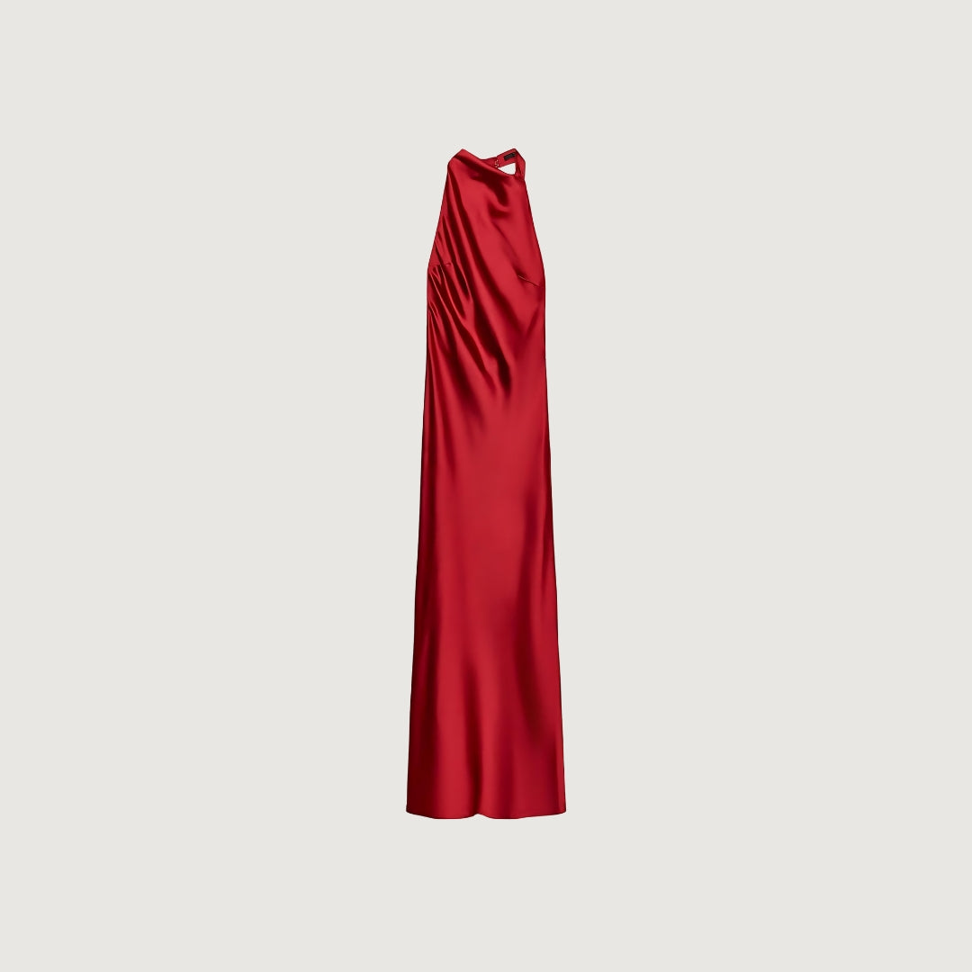 Red Allure Maxi Dress