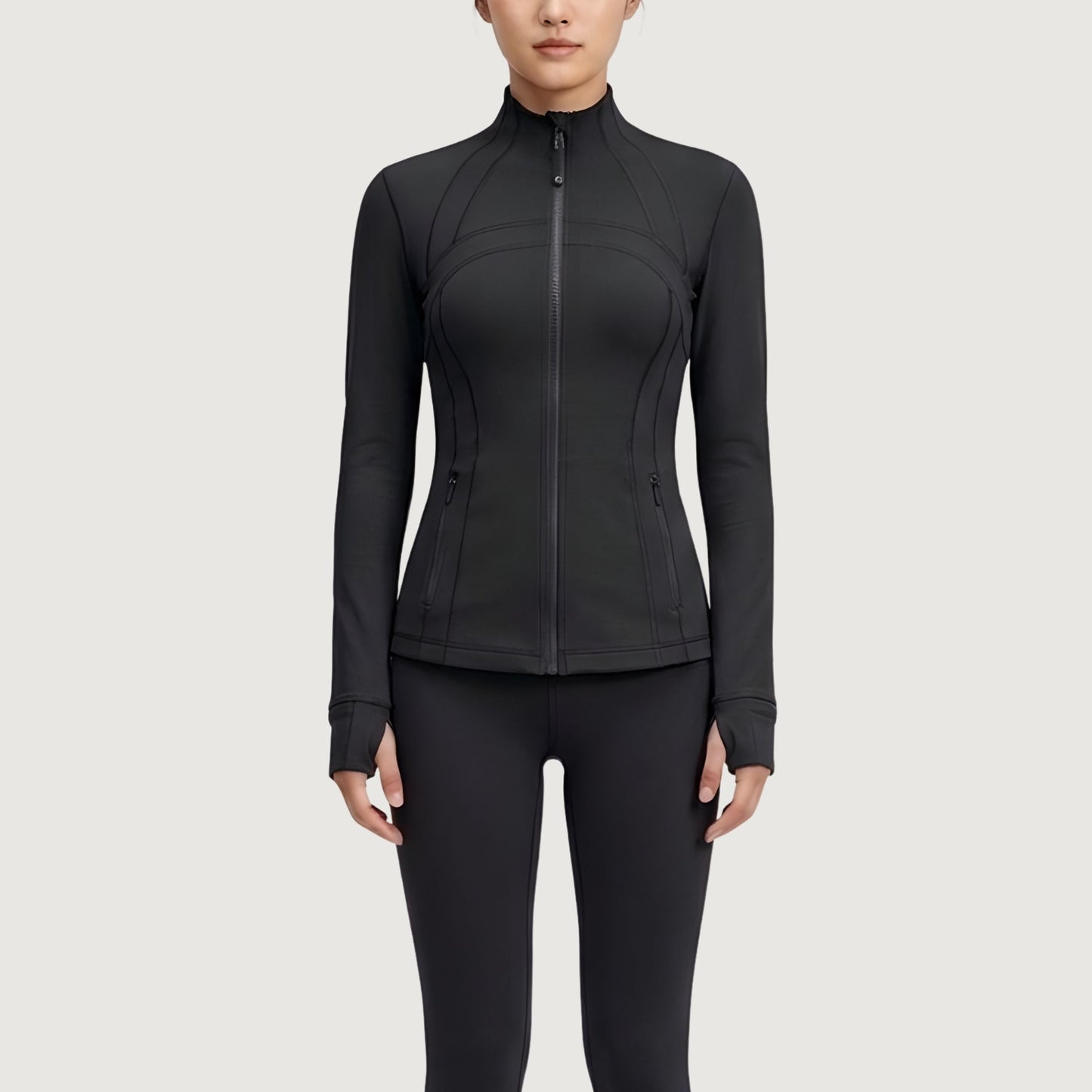 Longline Zip Jacket