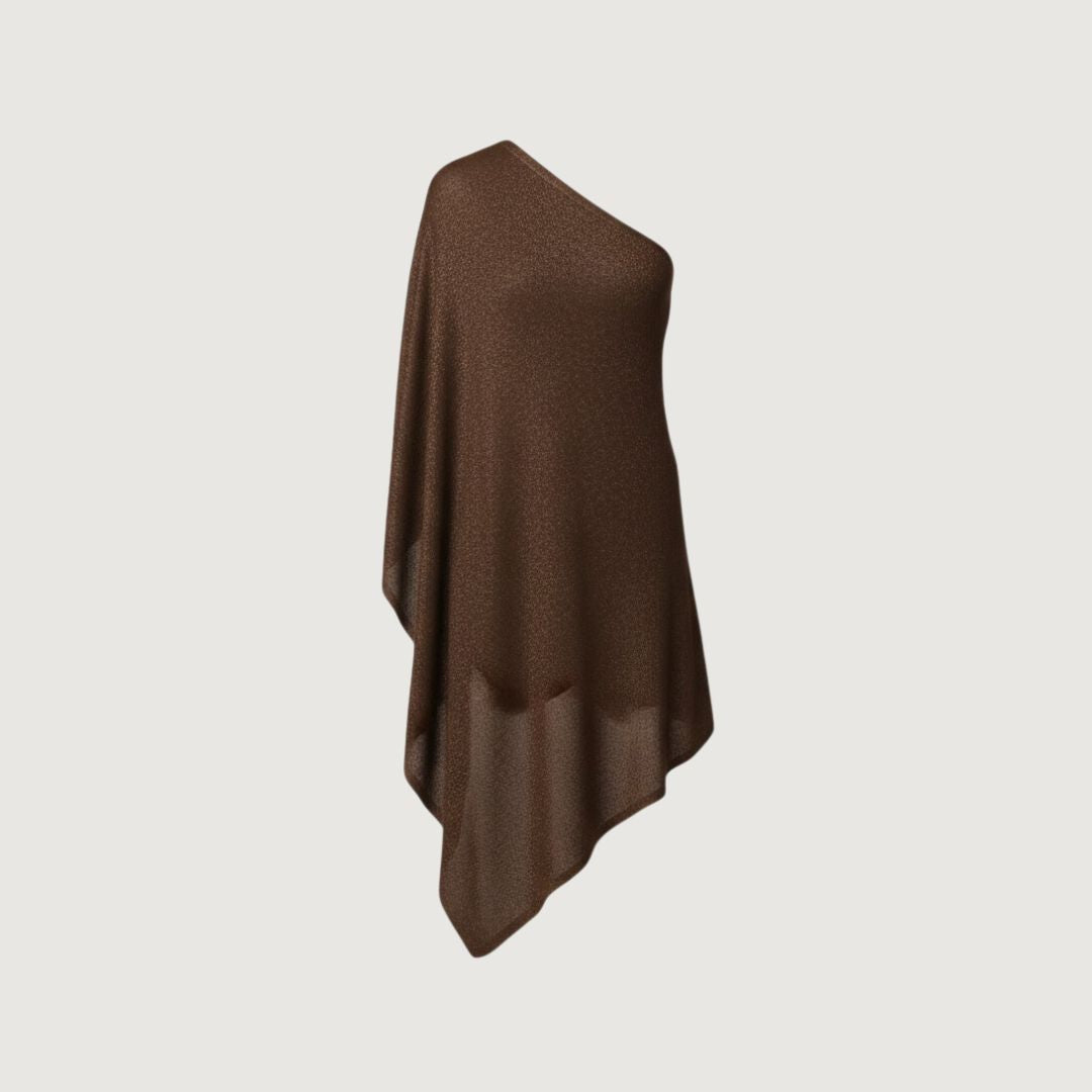 Blusa Asimétrica Mocha Glow