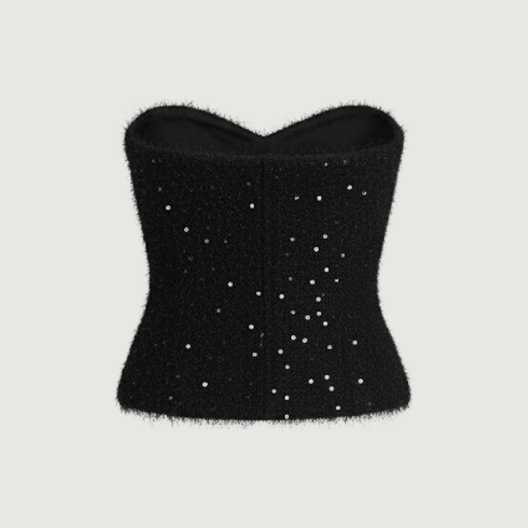 Sparkle Corset Noir