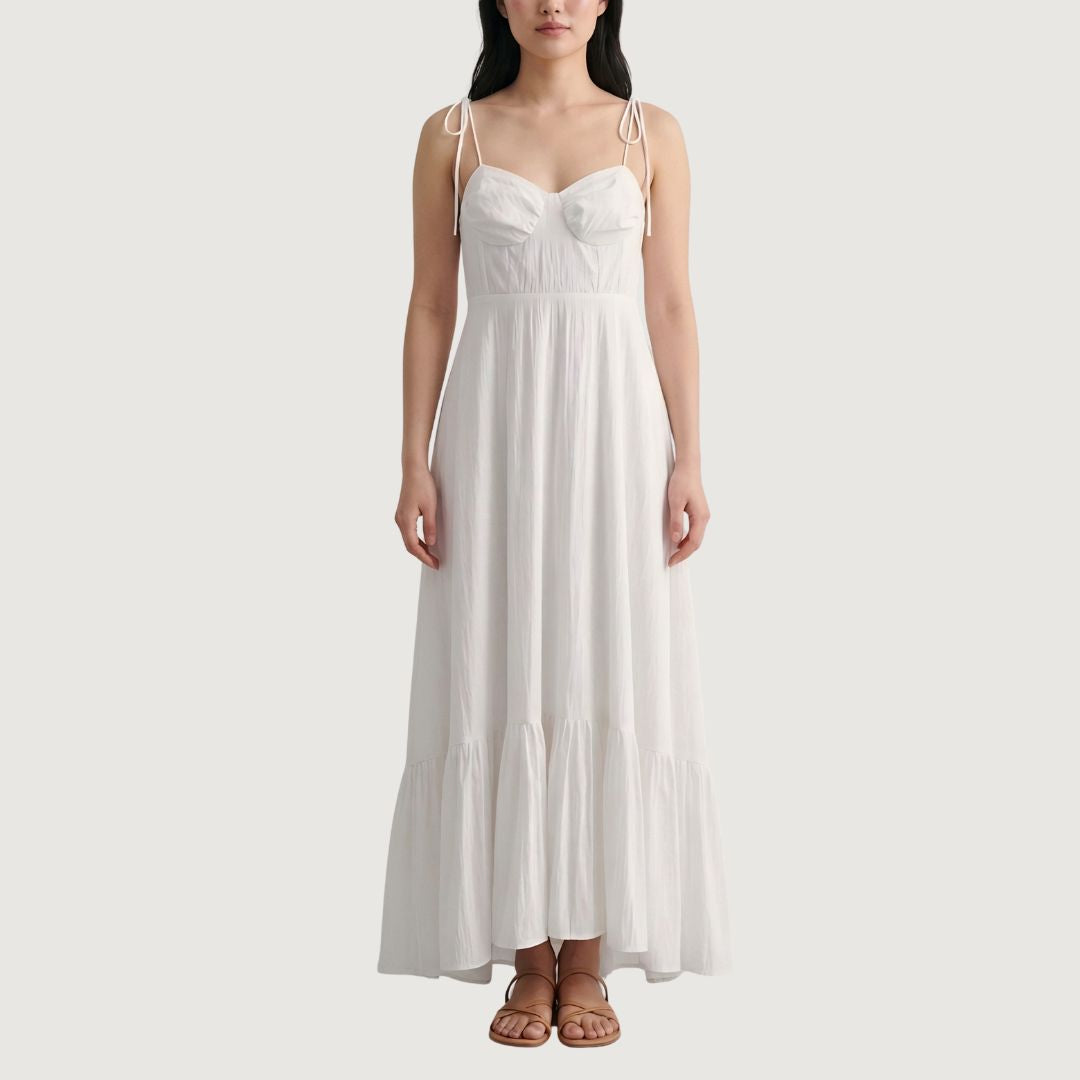 Tie Strap Maxi Dress
