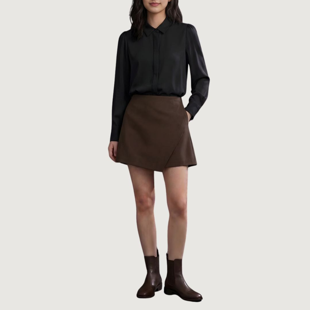 Short Falda Asimetrico