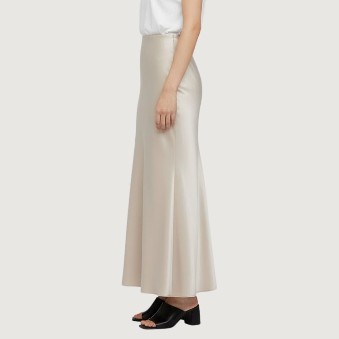 Falda Satin Oat
