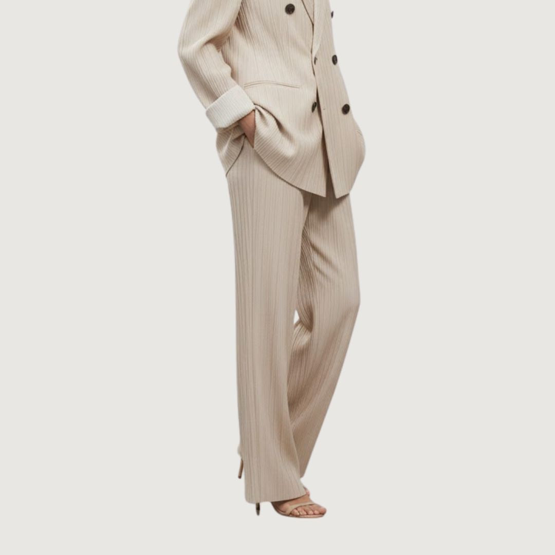 Pantalon Conjunto Beige