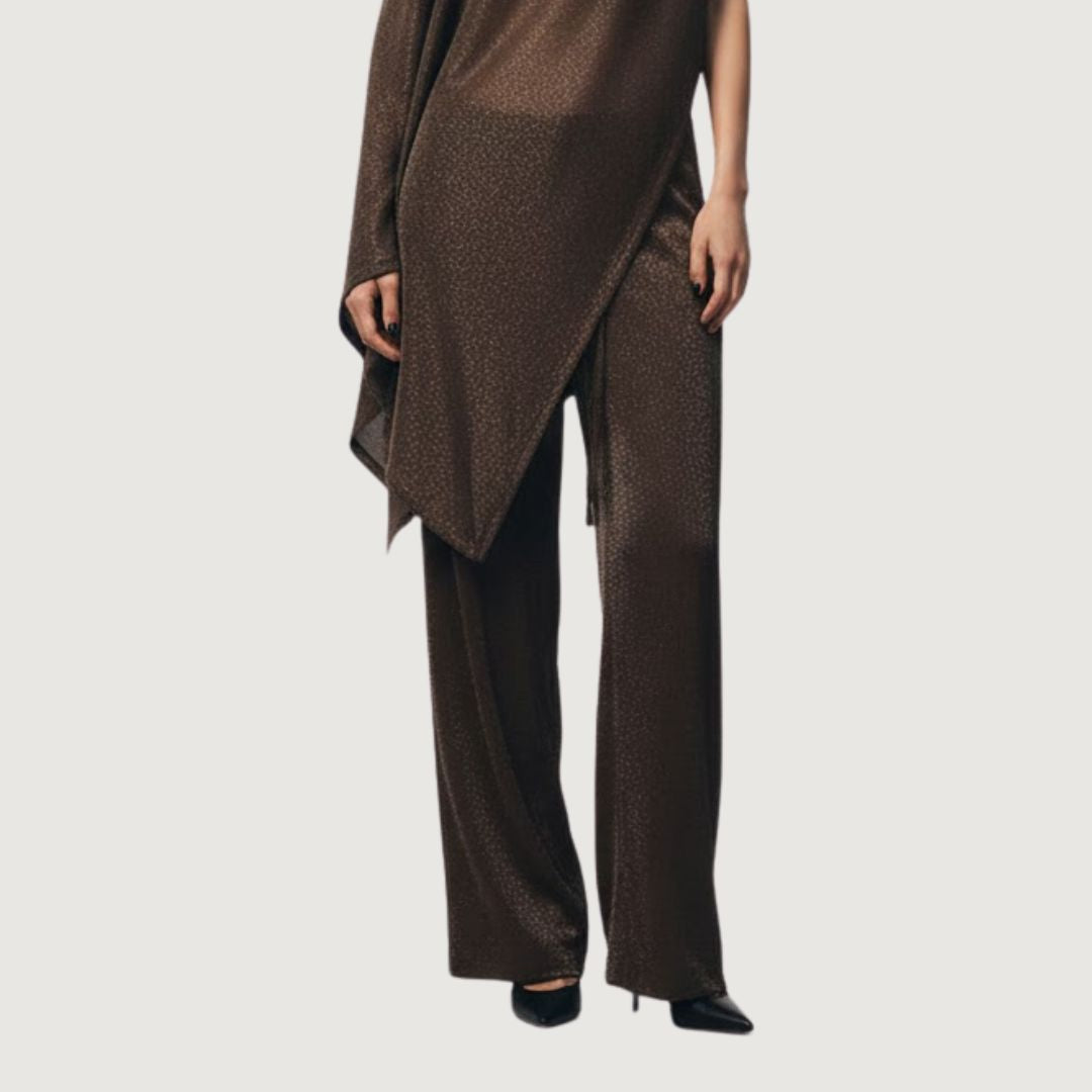 Pantalon Wide Mocha Glow