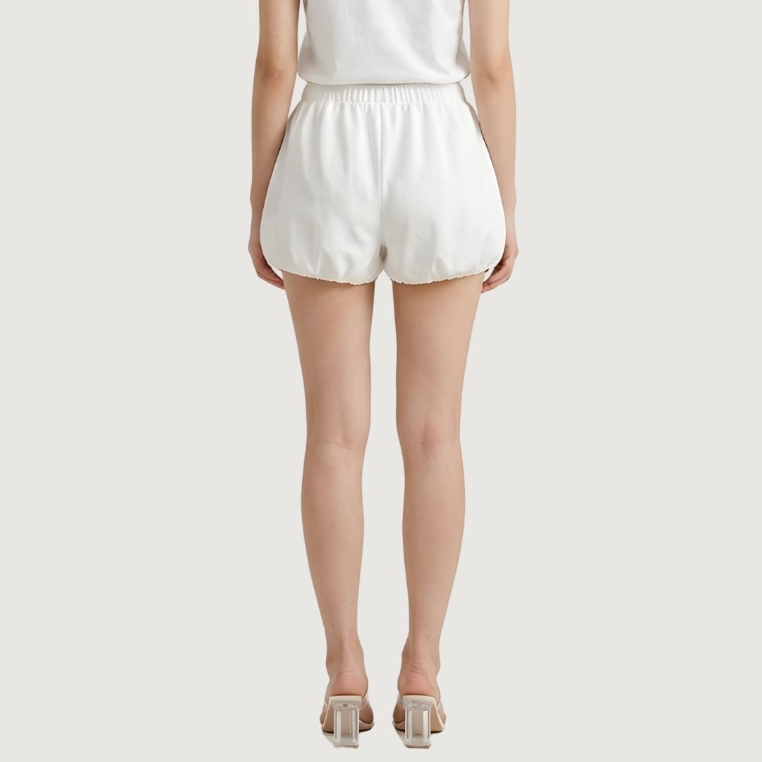 White Lounge Short