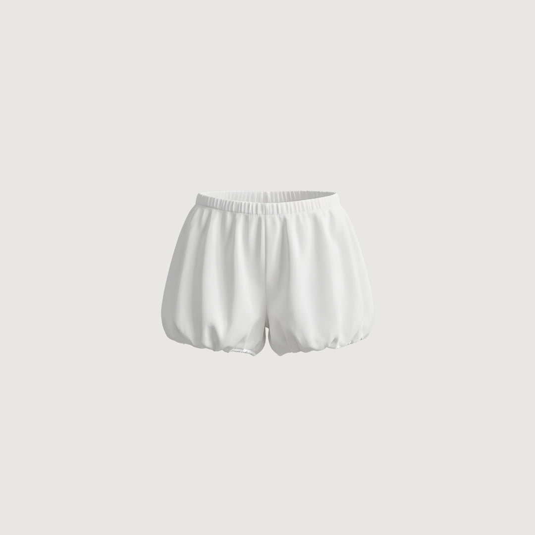 White Lounge Short