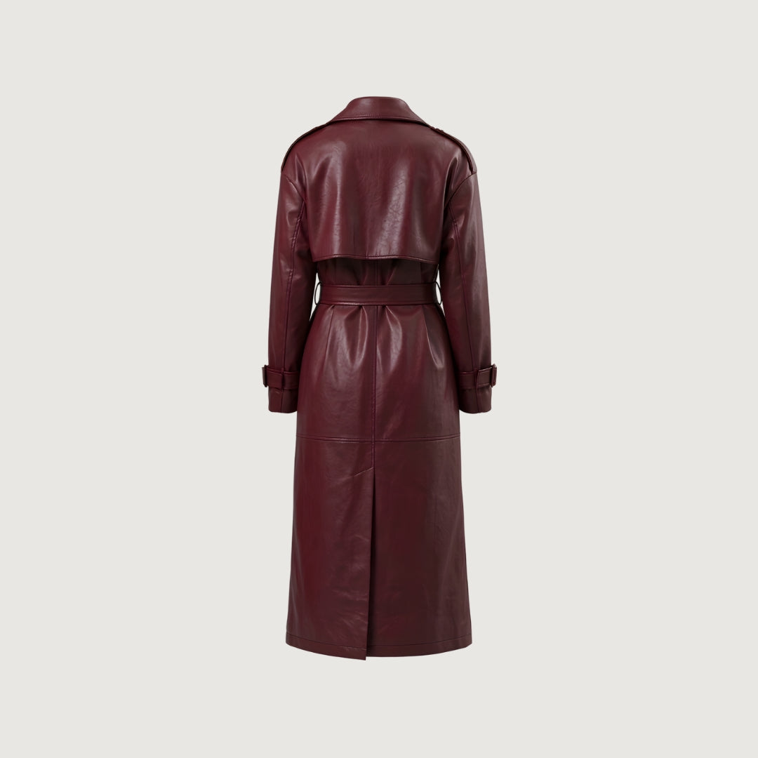 Crimson Lux Trench