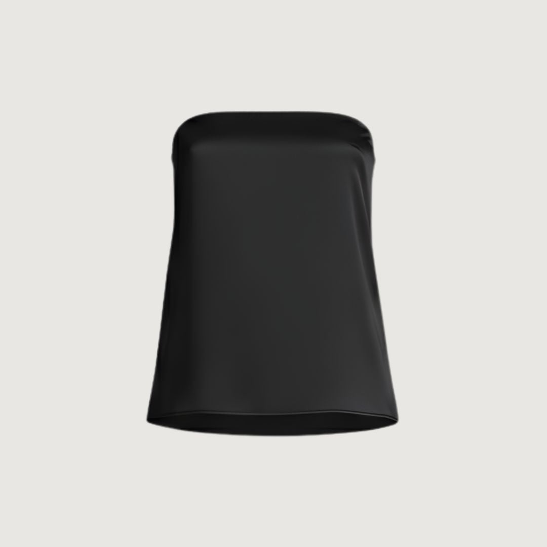 Top Flow Strapless Obsidian