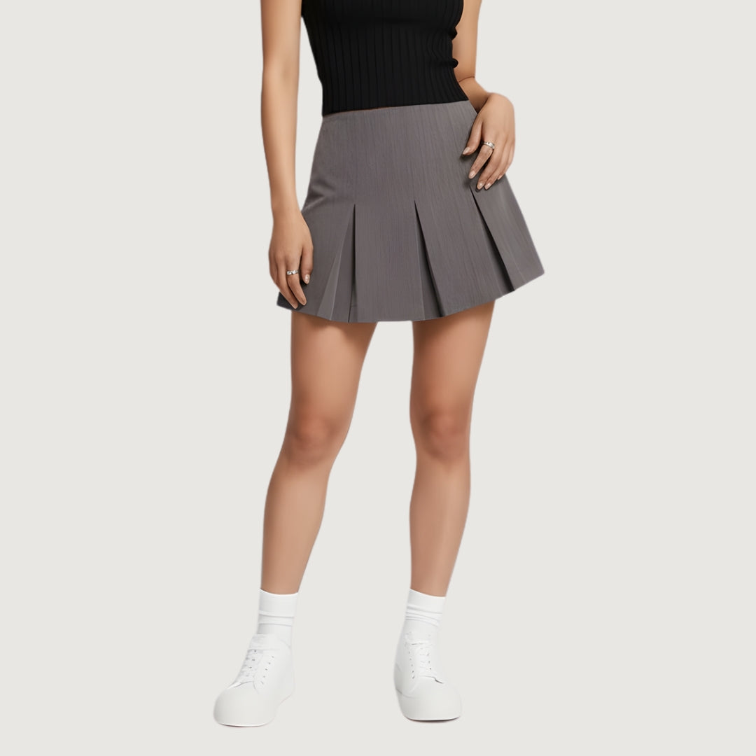 Short Falda Plisado