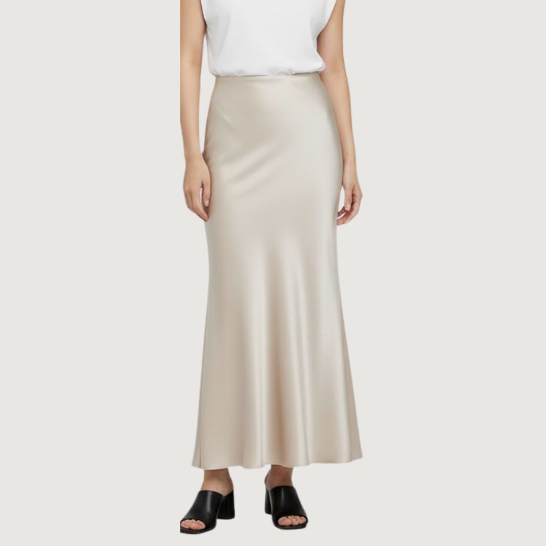 Falda Satin Oat