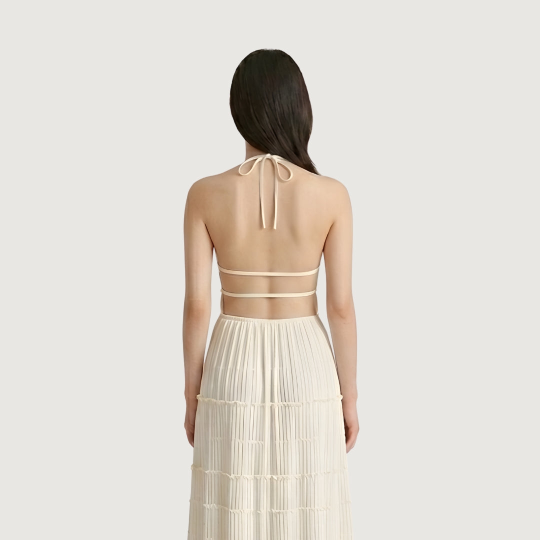 Ivory Breeze Halter Top