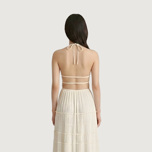 Ivory Breeze Halter Top