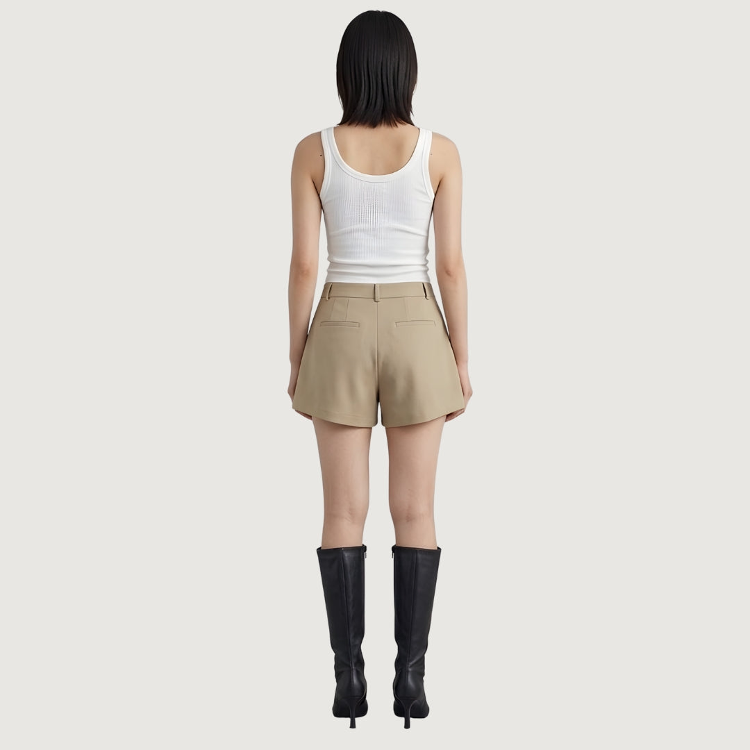 Gabardine Co-Ord Shorts