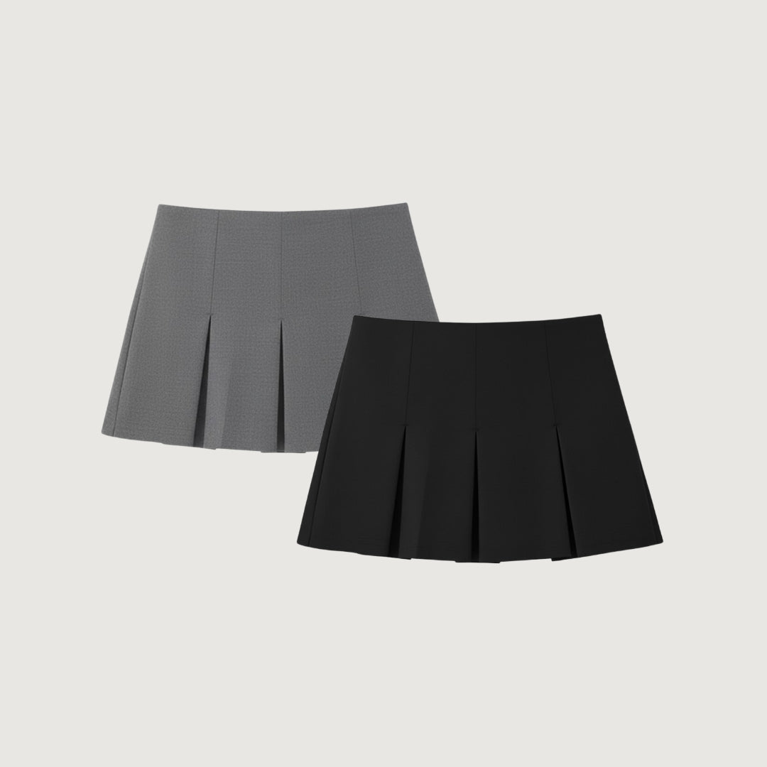 Short Falda Plisado