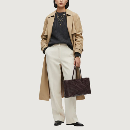 Bolso Shopper Tejido Elongado