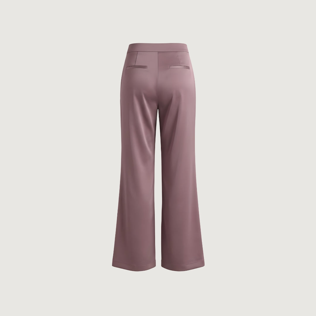 Dusty Rose Tailored Trousers