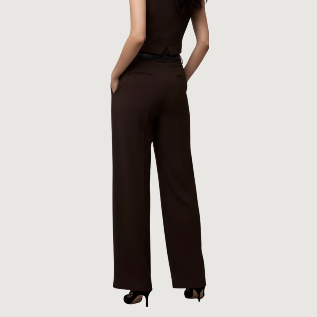 Pantalon Conjunto Formal Cafe