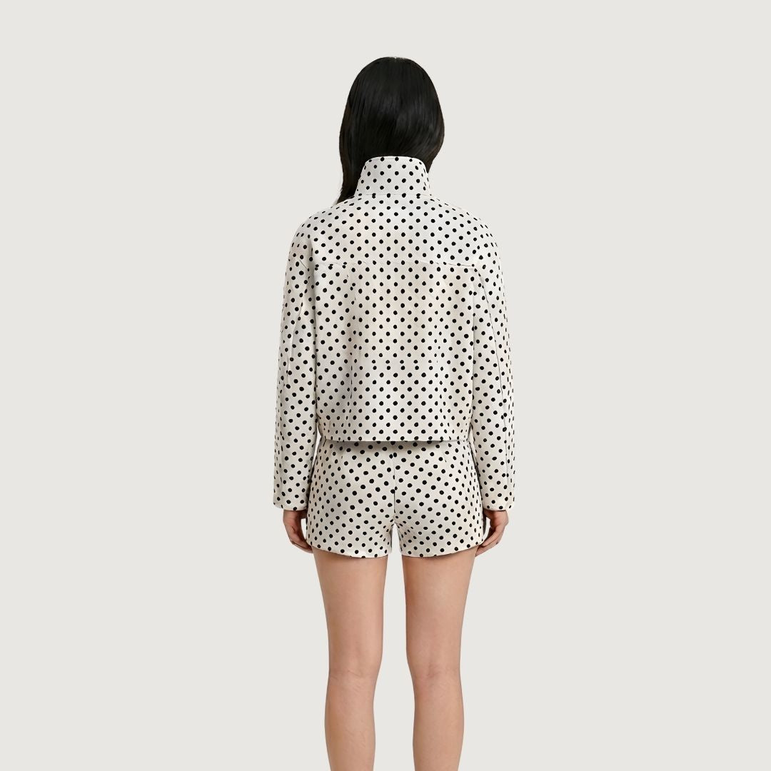 Pixel Dot Jacket Set
