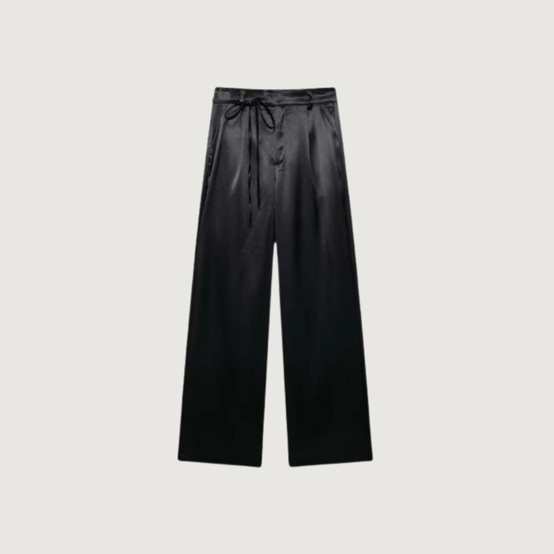 Pantalon Satin Tira Lateral